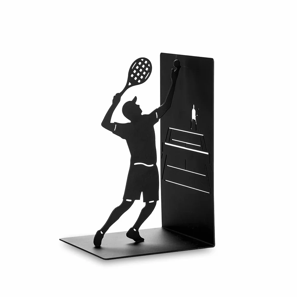 Balvi Sujetalibros Match Ball Negro Soporte para Estantería