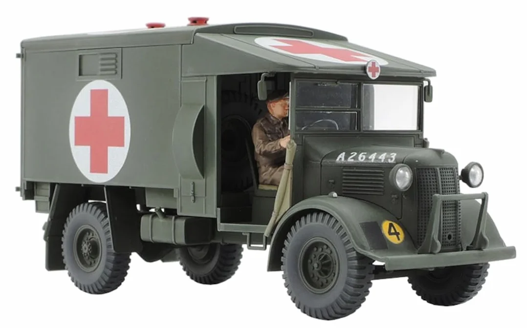 Tamiya 32605 1:48 Ambulancia Brit. 2to. 4x2 - modelismo, Kit de plastico, Kit Militar, maqueta