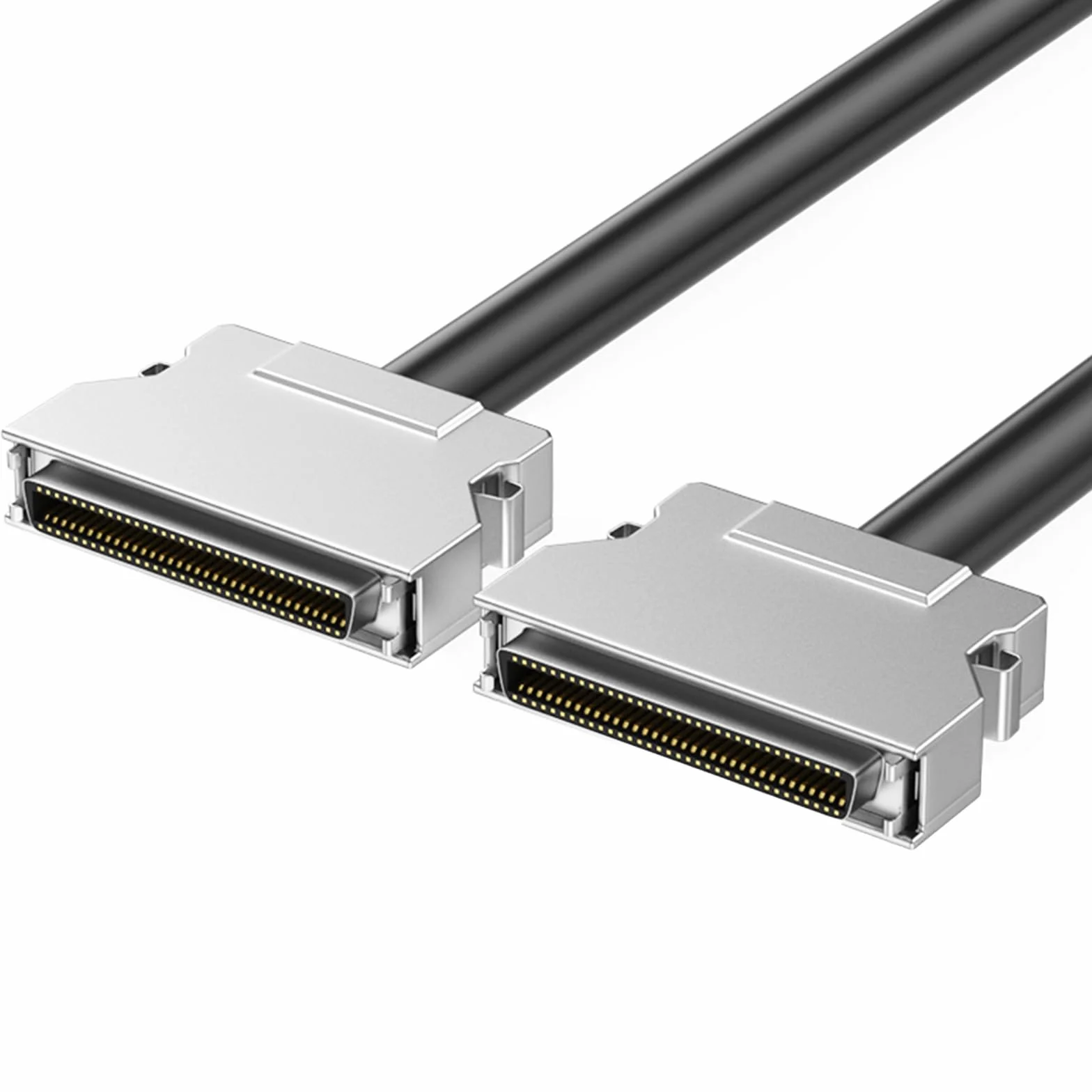 Cable SCSI de PVC de alta calidad SCSI hembra pin chapado en oro para transmisión de datos estable SCSI cable del escáner SCSI cable del quemador SCSI