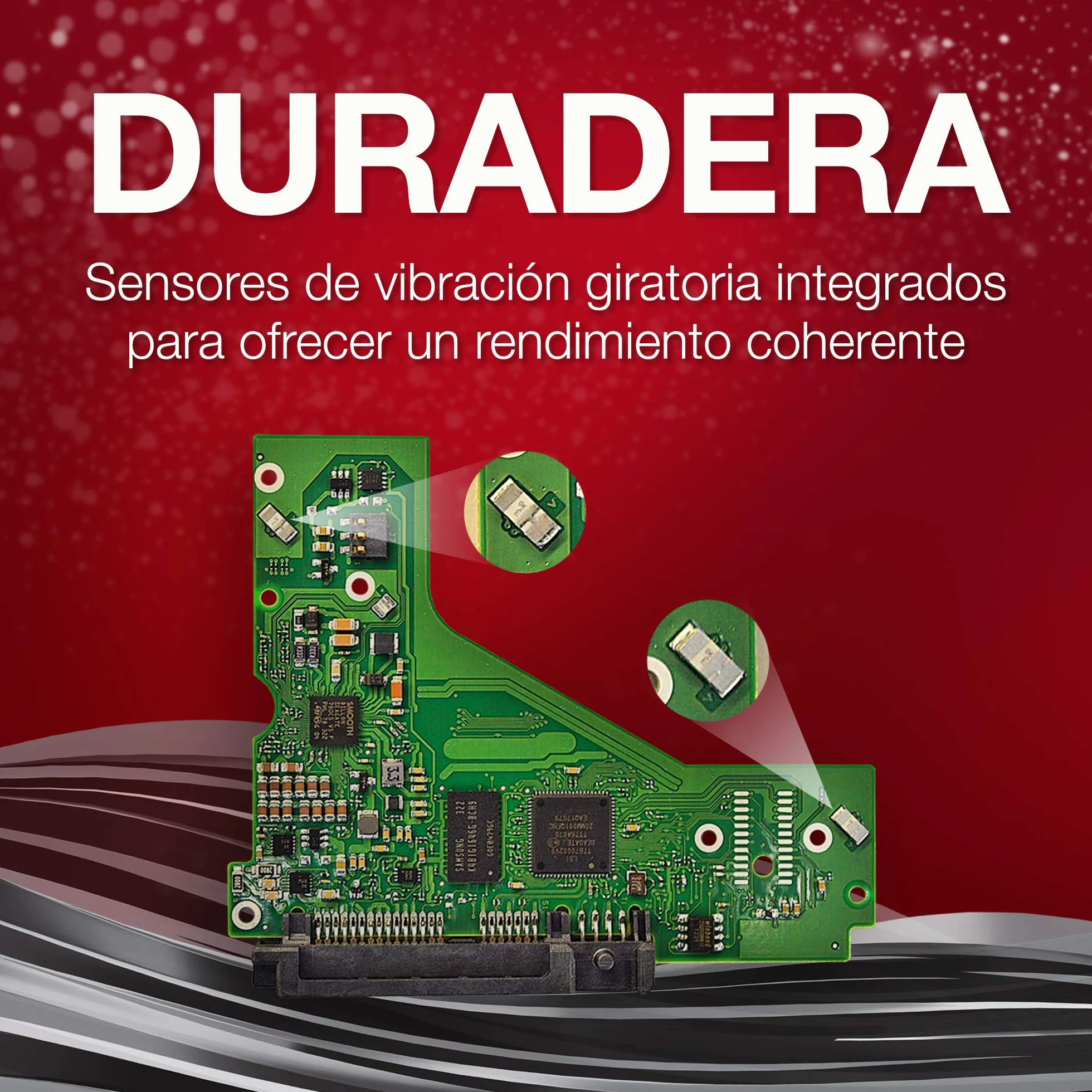 Seagate IronWolf Pro, 16TB, NAS, Disco duro interno, HDD, CMR 3,5" SATA 6GB/s, caché 256 MB, almacenamiento RAID, 3 años Rescue Services (ST16000NE000)
