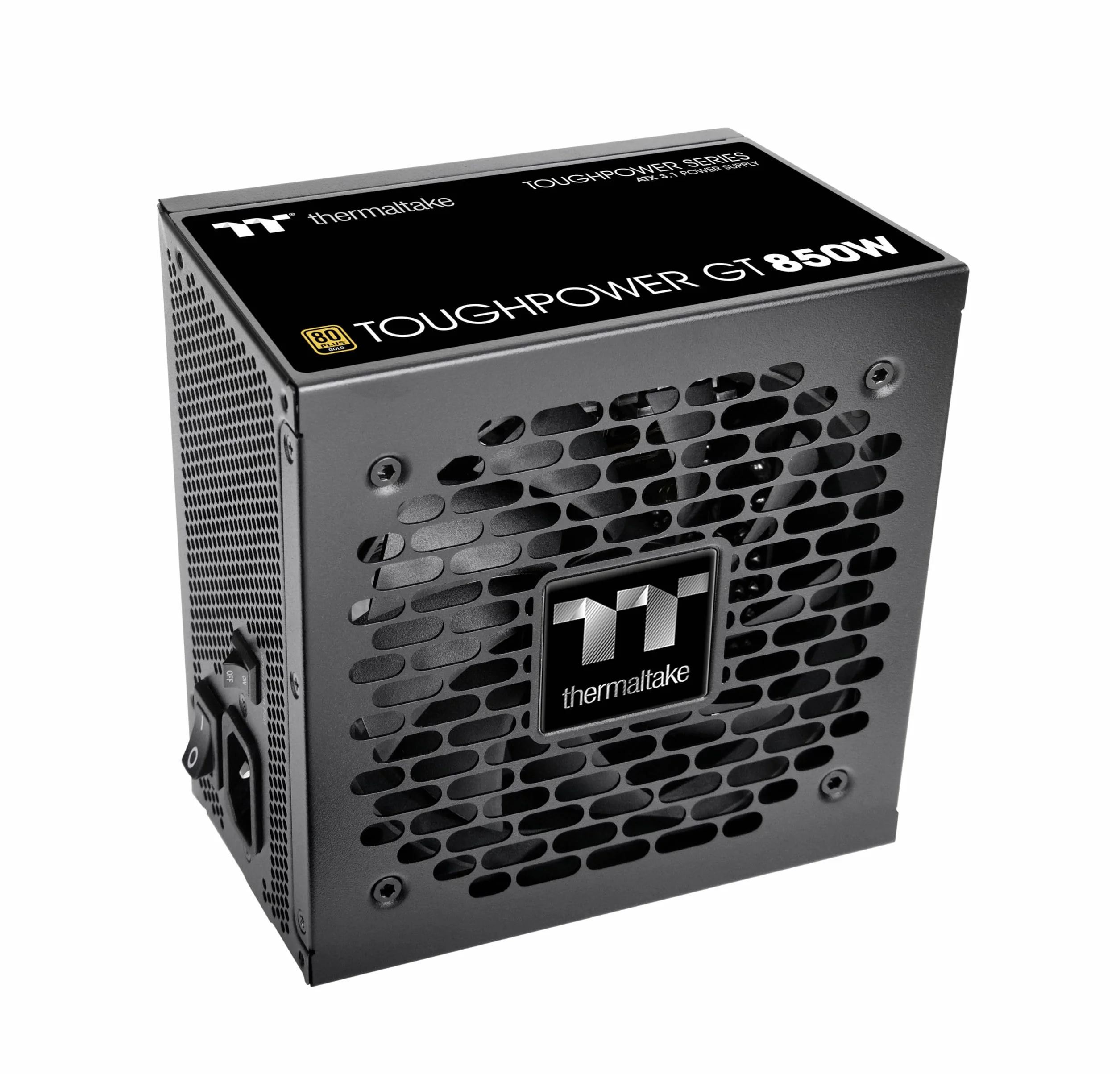 Thermaltake Toughpower GT 850W | Fuente de Alimentación Totalmente Modular ATX 3.1 | PCIe 5.1 12V-2x6 Nativo | 80 Plus Gold | Ventilador 120mm Silencioso | Smart Zero Fan | 5 Años Garantía | Negro