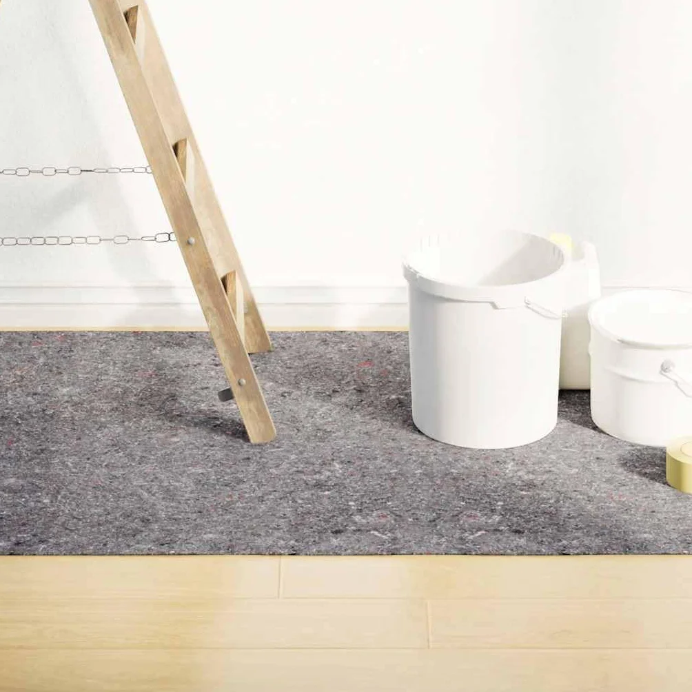 Felpa Antideslizante para Pintores 10 m 180 g/m² Gris