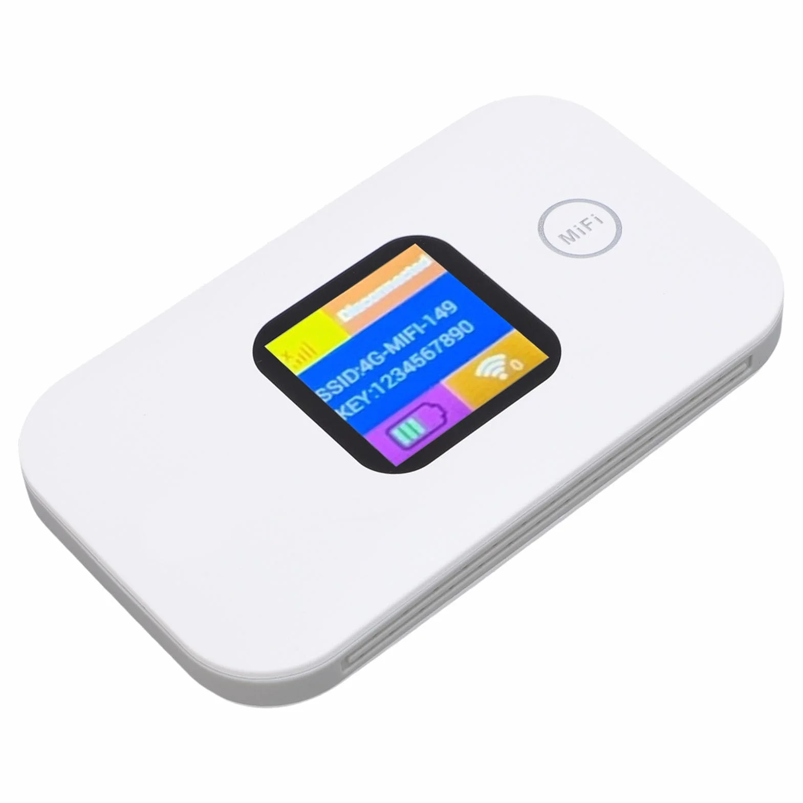 VBESTLIFE WiFi Móvil Portátil, 4G 5G Alta Velocidad 300Mbps LTE Internet Hotspot Device, Admite hasta 10 Usuarios, Tarjeta SIM, para Acampar de Trave