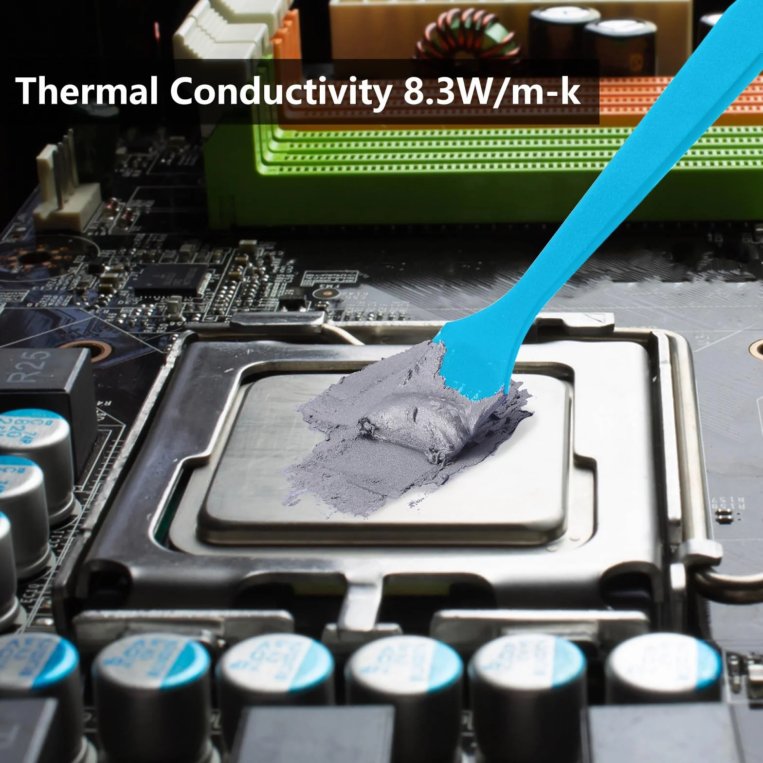 MY083>8.3 W/MK 10PCS(1PCS-1g) Pasta Termica Pasta térmica Thermal Paste Eléctricamente no conductivo for PC CPU GPU