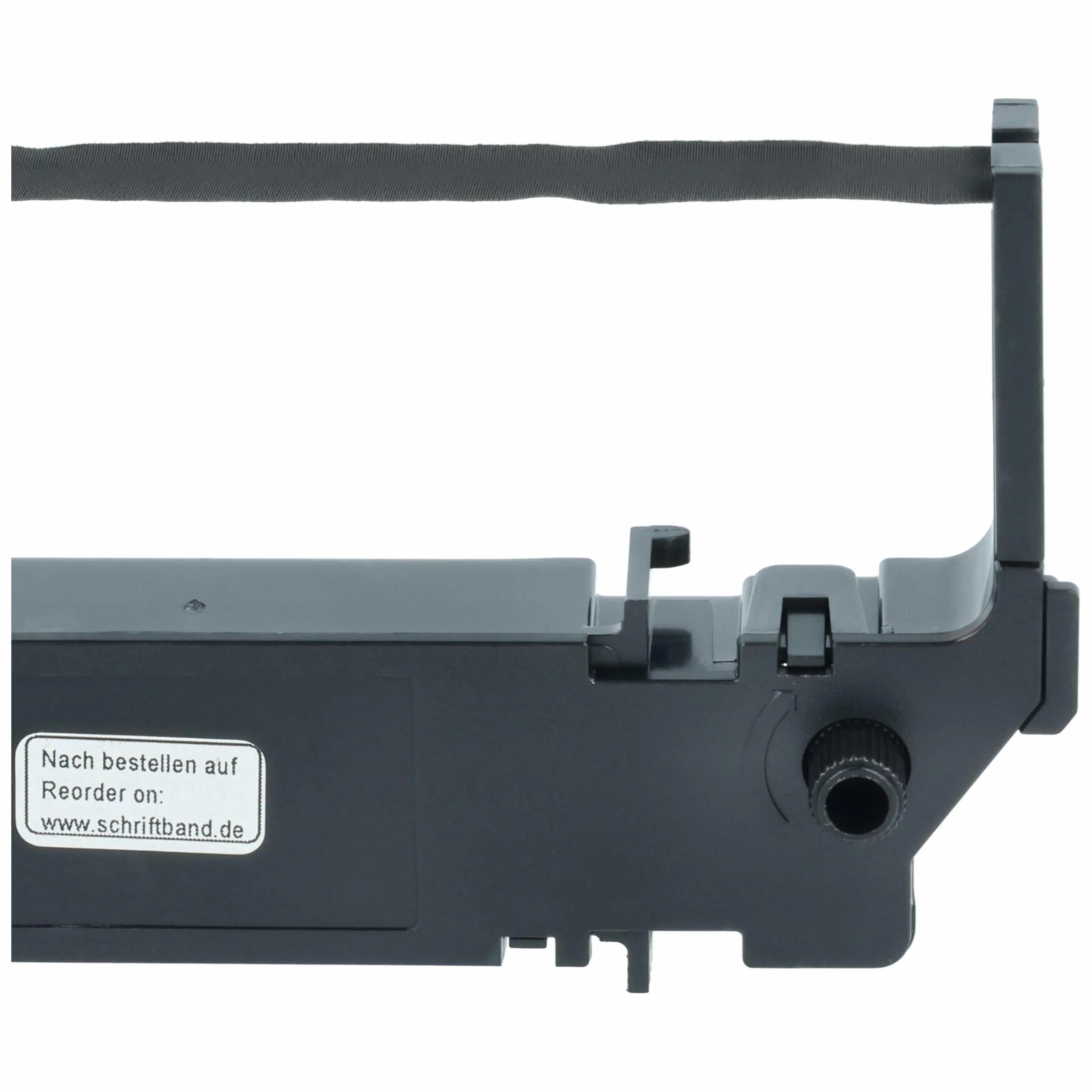 vhbw 10x Cinta de color de escritura compatible con Star Micronics MD-712, MD712, MD-742, SP700, MD742 impresora de matriz o de tickets - negro