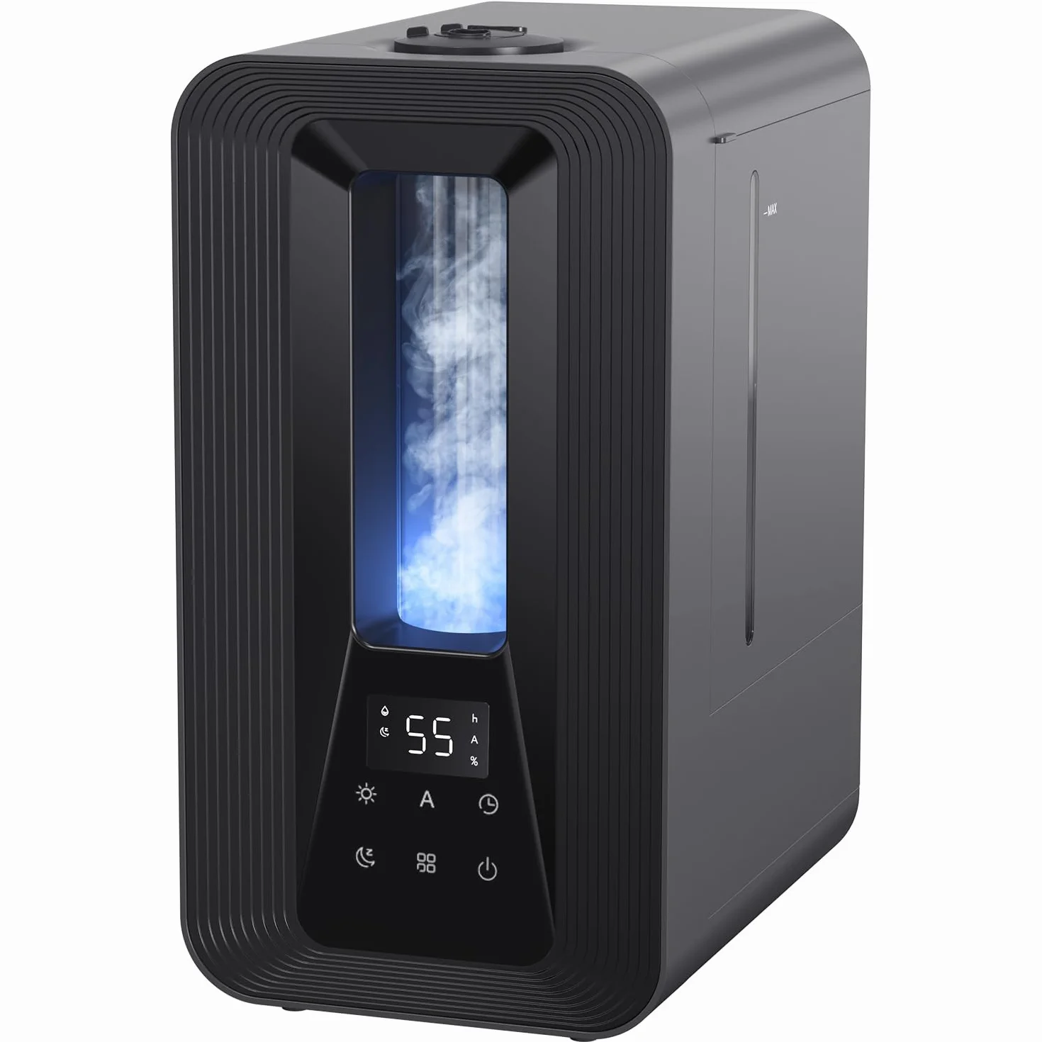 AROEVE Humidificador Ultrasónico 5L Niebla Fría con Higrostato Inteligente, 50H Duración, 25dB Silencioso