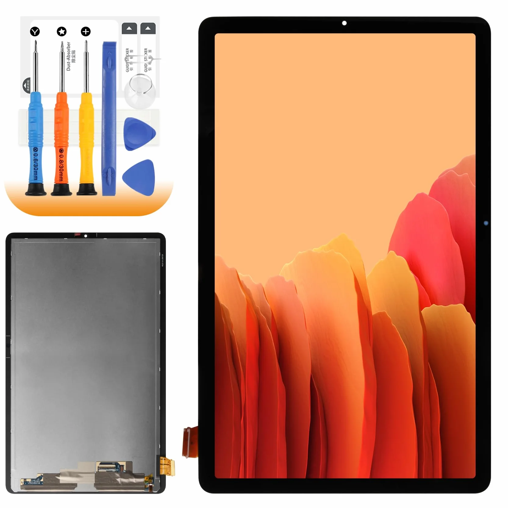 Pantalla LCD para Samsung Tab S6 Lite LCD Display para Samsung Galaxy Tab S6 Lite SM-P610 SM-P615 10.4" Pantalla de Reemplazo Pantalla Táctil Digitalizador Asamblea con Reparación Kit, Negro