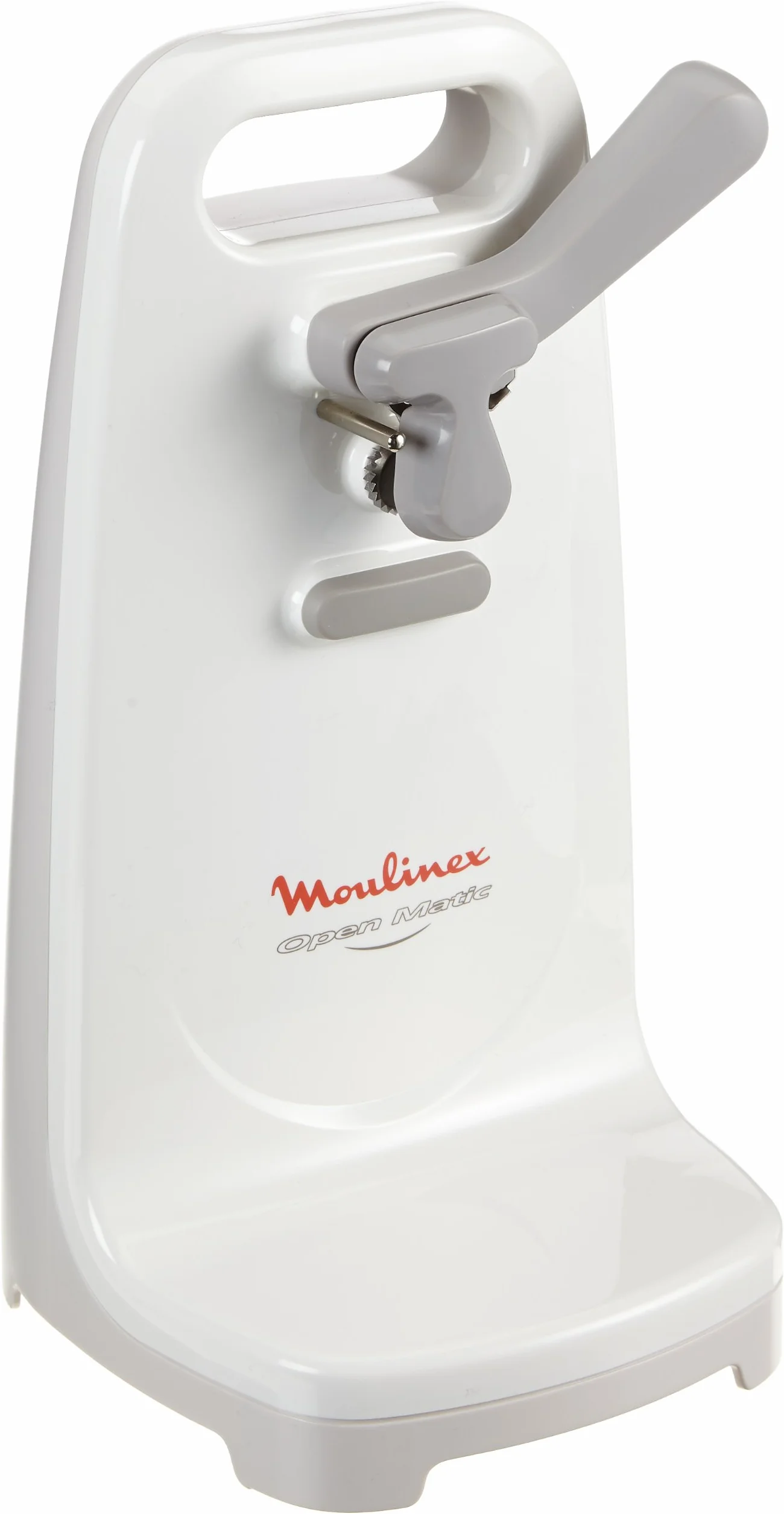 Moulinex Open Matic DJJ152 Abrelatas Eléctrico, 50 W, Plástico, Blanco