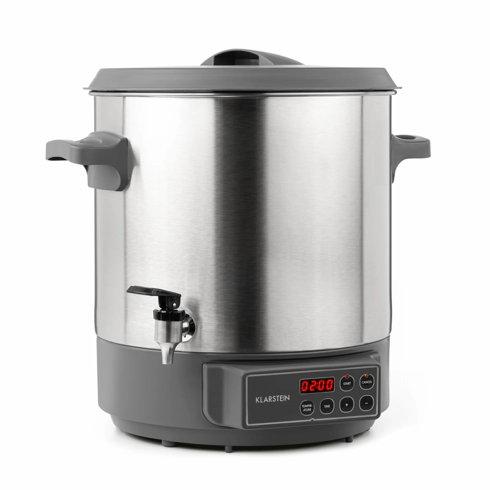 Klarstein Lady Marmalade olla para hacer mermeladas 27 litros 1800 W 30-100 °C acero inoxidable