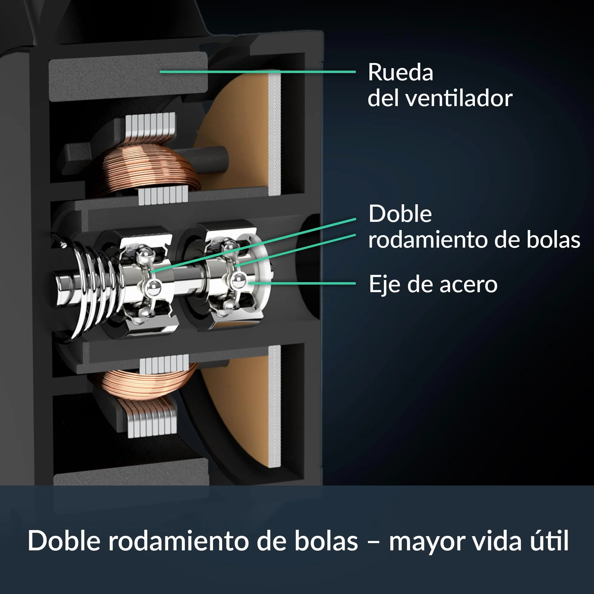 ARCTIC Freezer 8A CO - Enfriador CPU compacto para AMD y funcionamiento continuo, AMD AM5/AM4, montaje desplazado, ventilador PWM 100 mm, compuesto térmico MX-6 preaplicado, doble rodamiento de bolas
