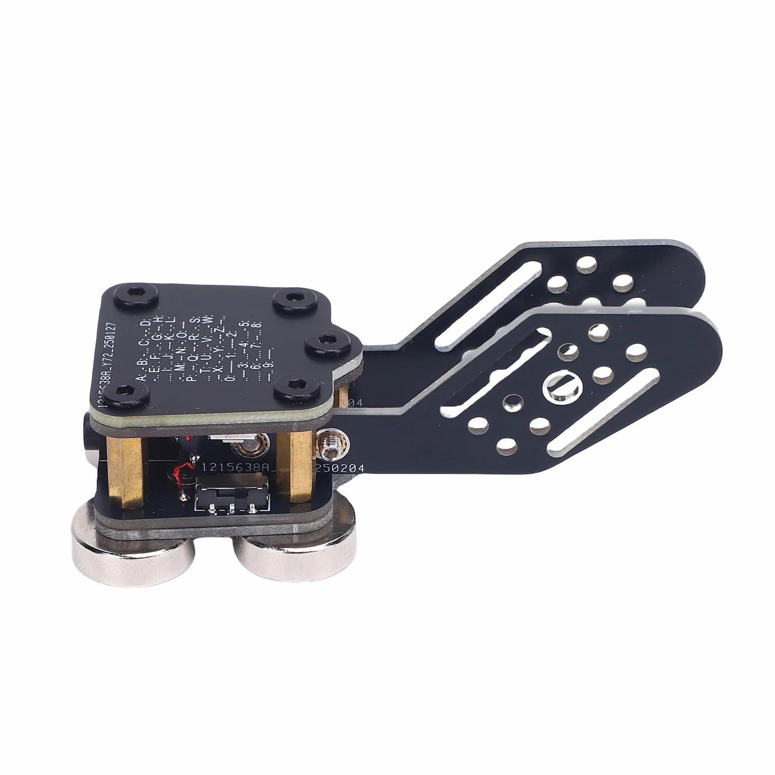 Dpofirs CW Keyer Entrenador Automático, Operación Sensible 4 -y Base Magnética Código Morse Código Morse Tipo C Tipo C para la Comunicación por Radio