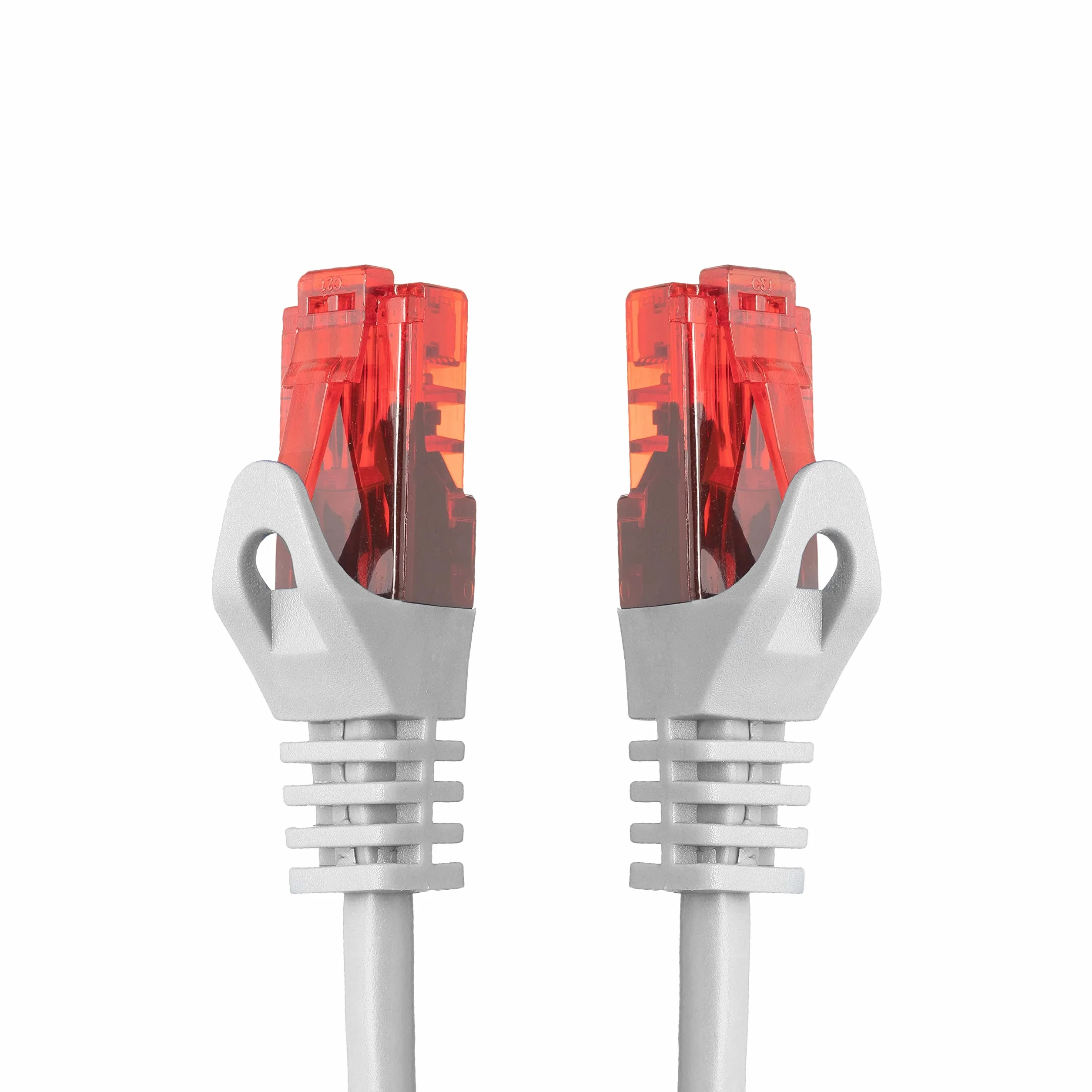 BIGtec Cable Ethernet Cable de Red 50m LAN de Conexion RJ45 Conector Gigabit POE blanco 50 metros compatible Playstation PS4 PS5 xBox Switch Smat TV Box Router PC Laptop NAS