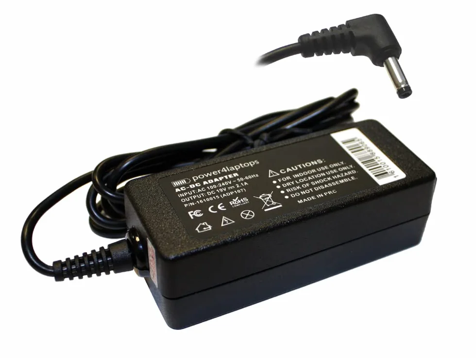 Power4Laptops Adaptador Fuente de alimentación portátil Cargador Compatible con HP Mini 210-1000VT