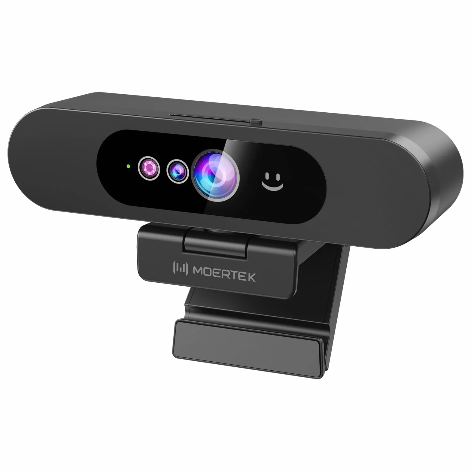 Cámara web 1080P con ventana Hello, micrófono que reduce el ruido, Plug & Play, gran angular de 90°, cubierta de privacidad integrada, rotación de 360° e inclinación de 90°, perfecta para zoom