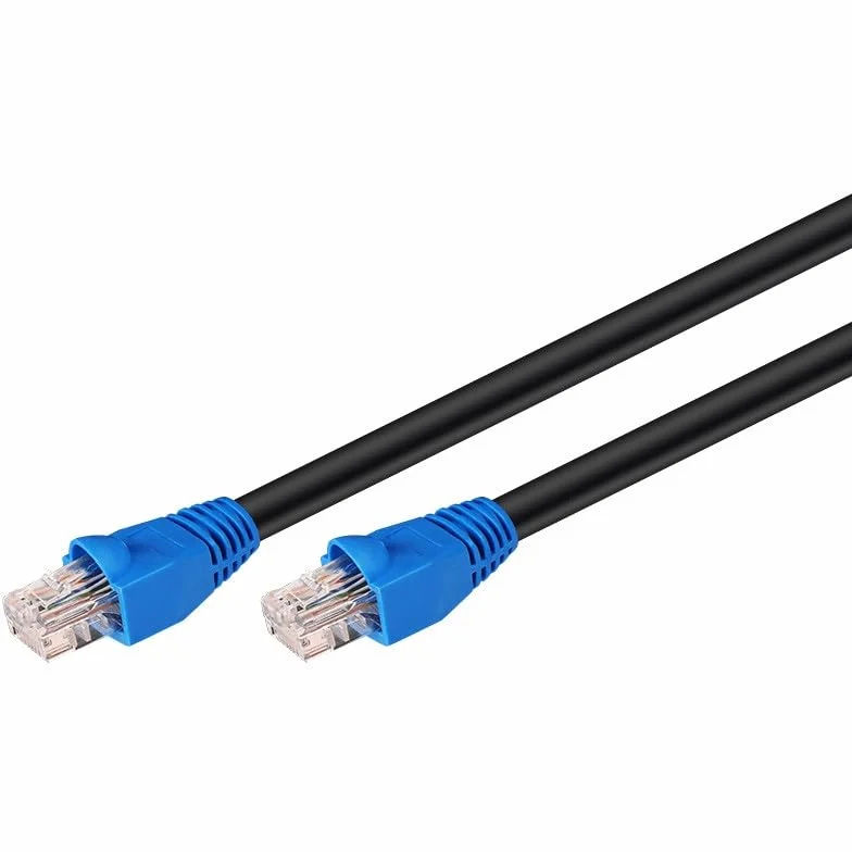 Cable exterior CAT6 UTP de 50 m, POE, Ethernet, LAN, Cable de datos, RJ45, para Armario de Servidores, Switches, Router, Modems!