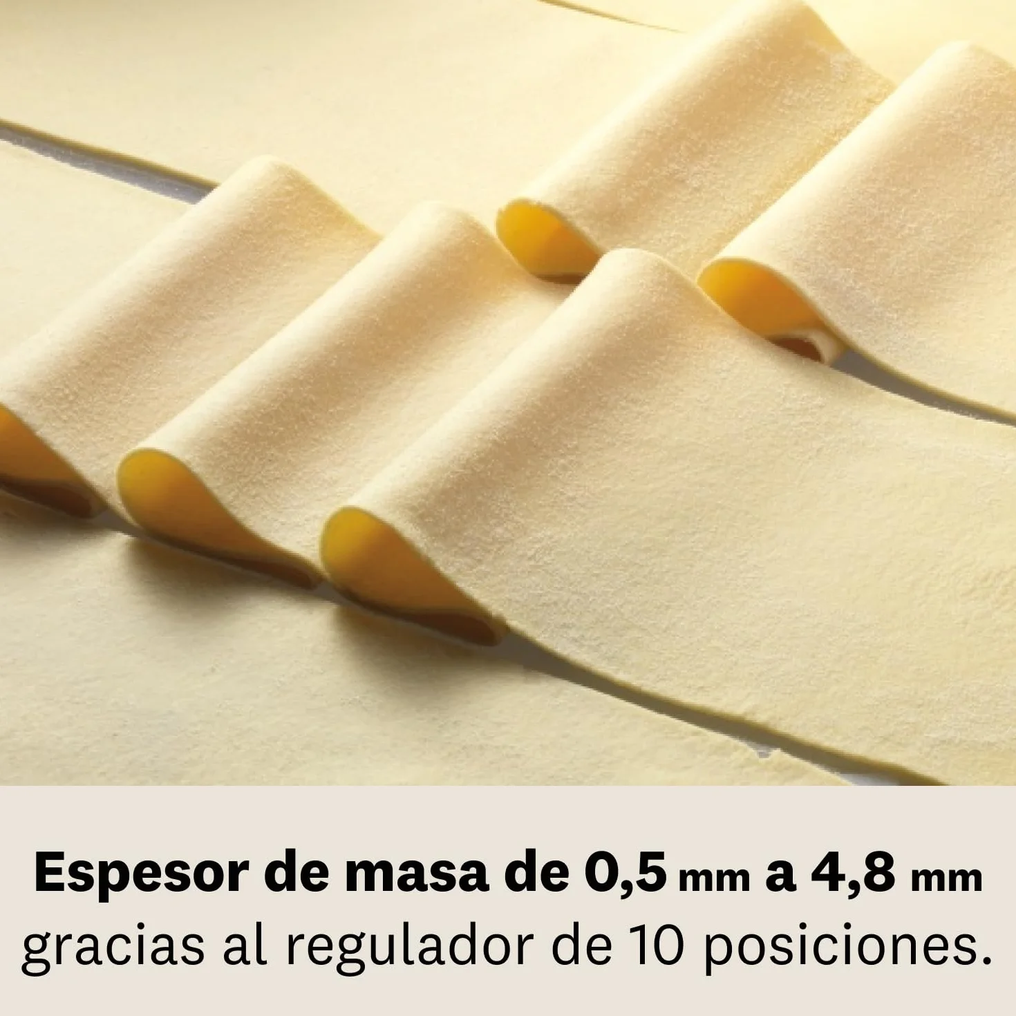 Marcato Atlas 180 Máquina para Pasta Acero Cromado 3 Accesorios