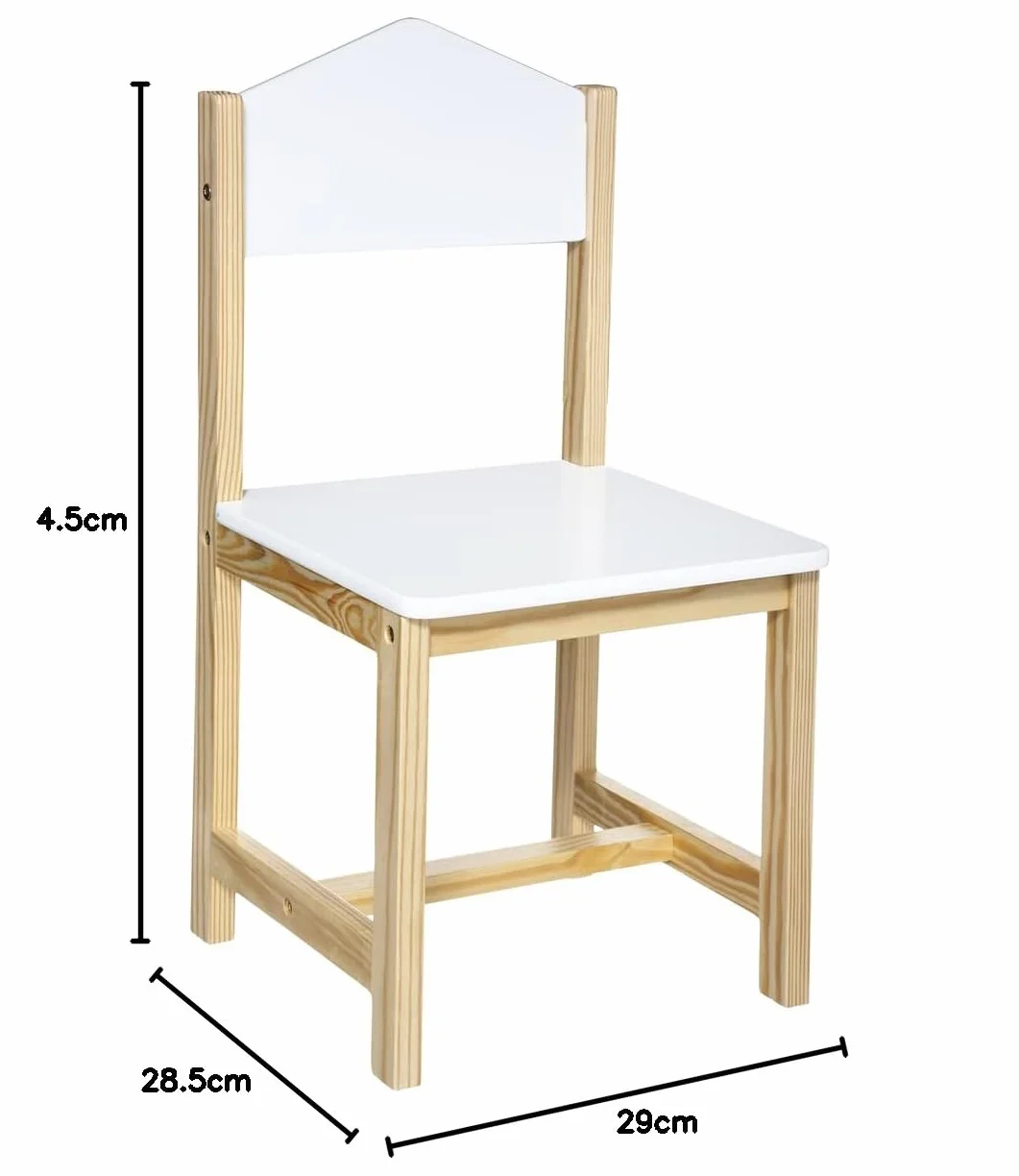 Atmosphera Silla Infantil Maison Blanco