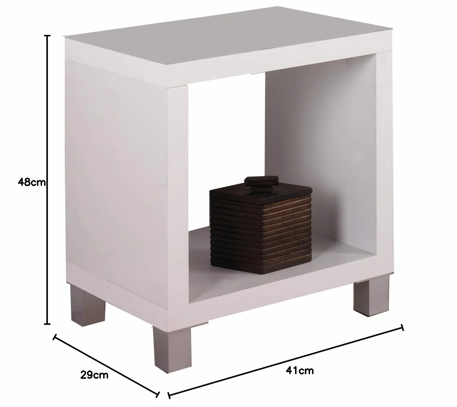 Kit Closet estantería kubox 1 hueco, blanco, 48 x 41 x 29