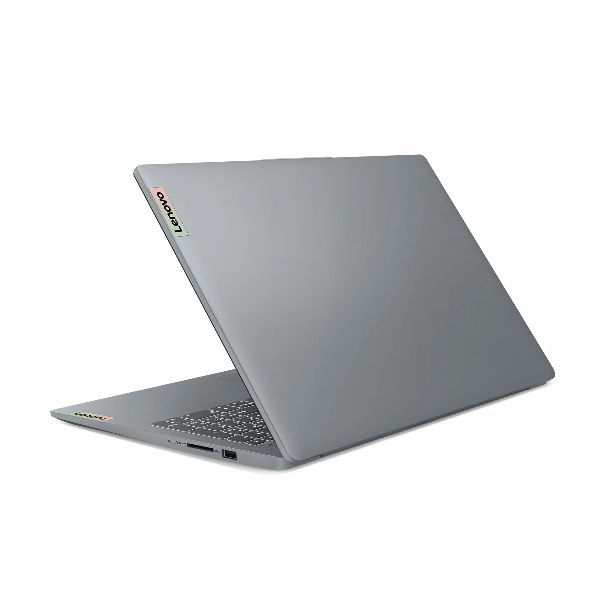 Lenovo IdeaPad Slim 3 Gen 8 - Ordenador Portátil 15.6" FHD (AMD Ryzen 5 40, Radeon 610M Graphics, 16 GB RAM, 512 GB SSD, USB-C, Wi-Fi 6, Windows 11 Home) Teclado QWERTY Español, Gris Ártico