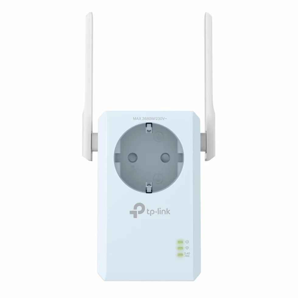 [Nuevo] TP-Link Repetidor Wi-Fi RE365 V3 AC1200 con Conector Integrado, WiFi Extender y Punto de Acceso, Dual Band, Puerto LAN, Aumenta tu Cobertura Wi-Fi, Compatible con Todos los módems Router WiFi