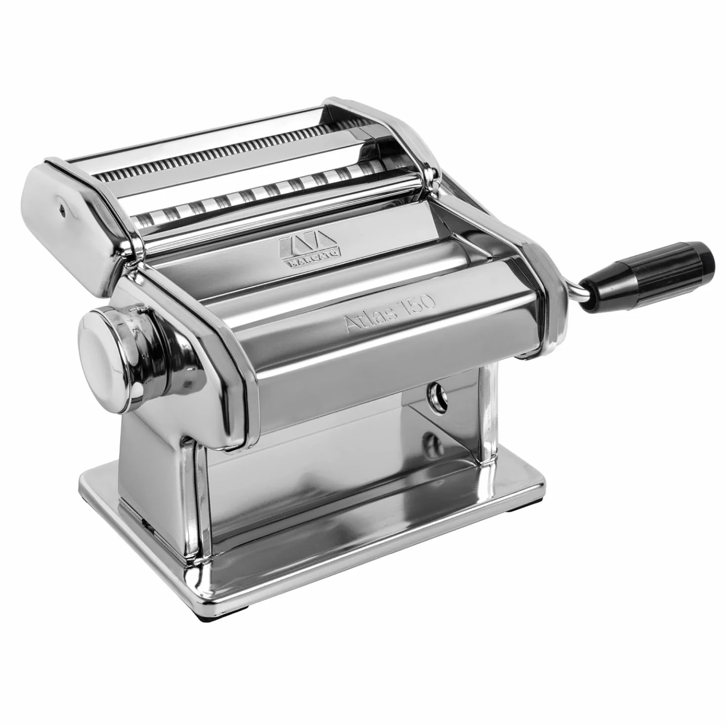Marcato Atlas 150 Máquina para Pasta Acero Cromado 15 cm 3 Accesorios