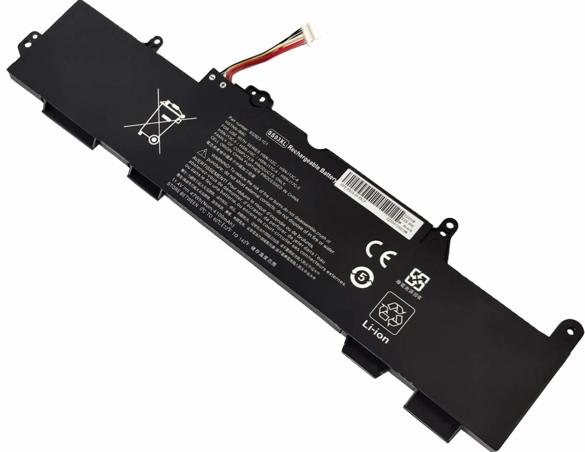 SS03XL 933321-855 Batería para HP EliteBook 730 735 740 745 830 840 846 G5, EliteBook 735 745 830 840 G6, ZBook 14U G5 G6, HSN-I13C-4 932823-421 933321-852 932823-1C1 HSTNN-LB8G HSN-113C-4 Batería