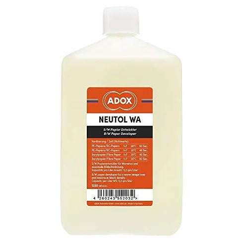 ADOX NEUTOL WA 1250 ml WARMTONE Paper Developer B/N REVELADOR Papel