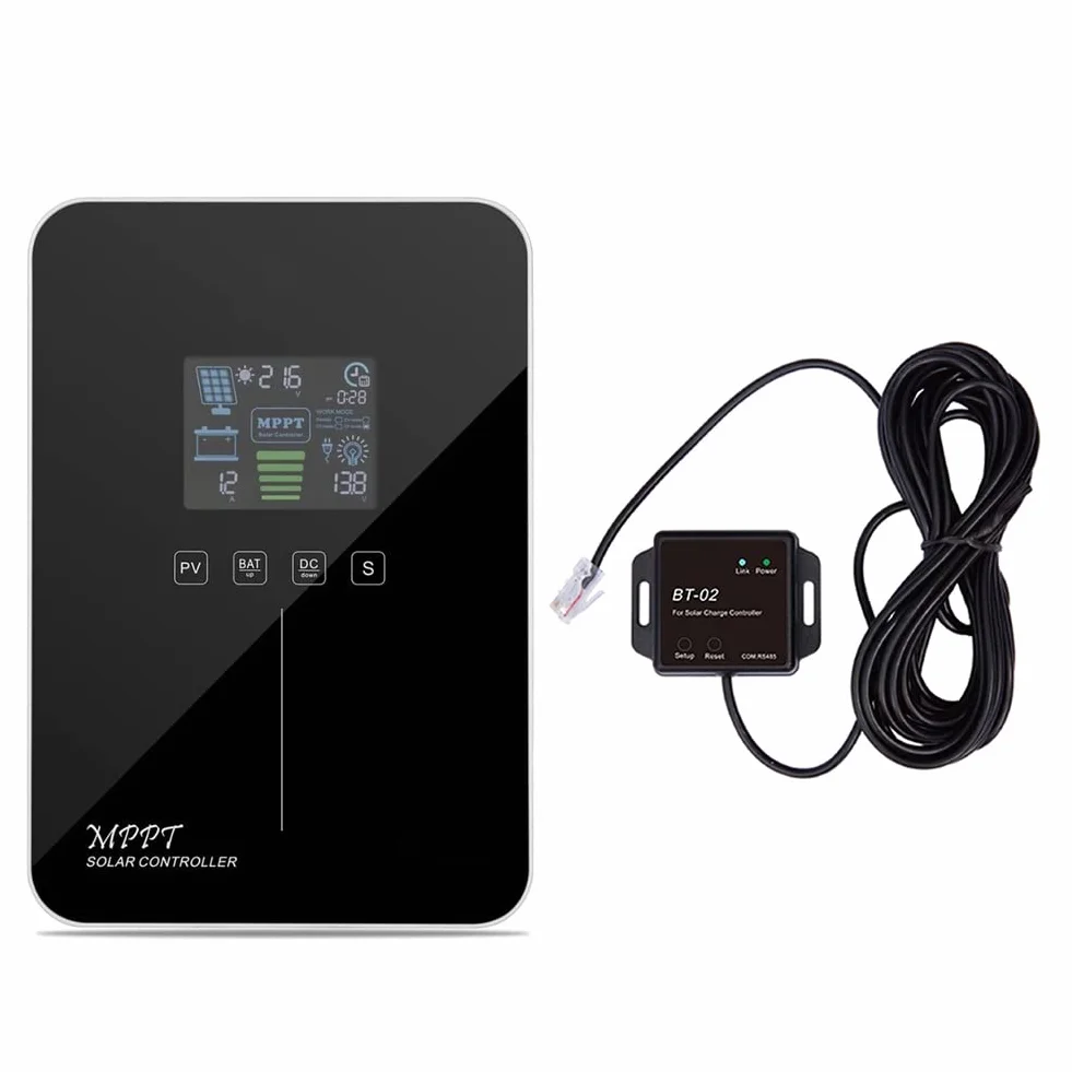 SolaMr BT-02 Bluetooth Módulo de Comunicación Monitor de Datos con RS485 Función de Comunicación Adaptador para Esmart4 y NS / RS Series MPPT Solar Charge Controller