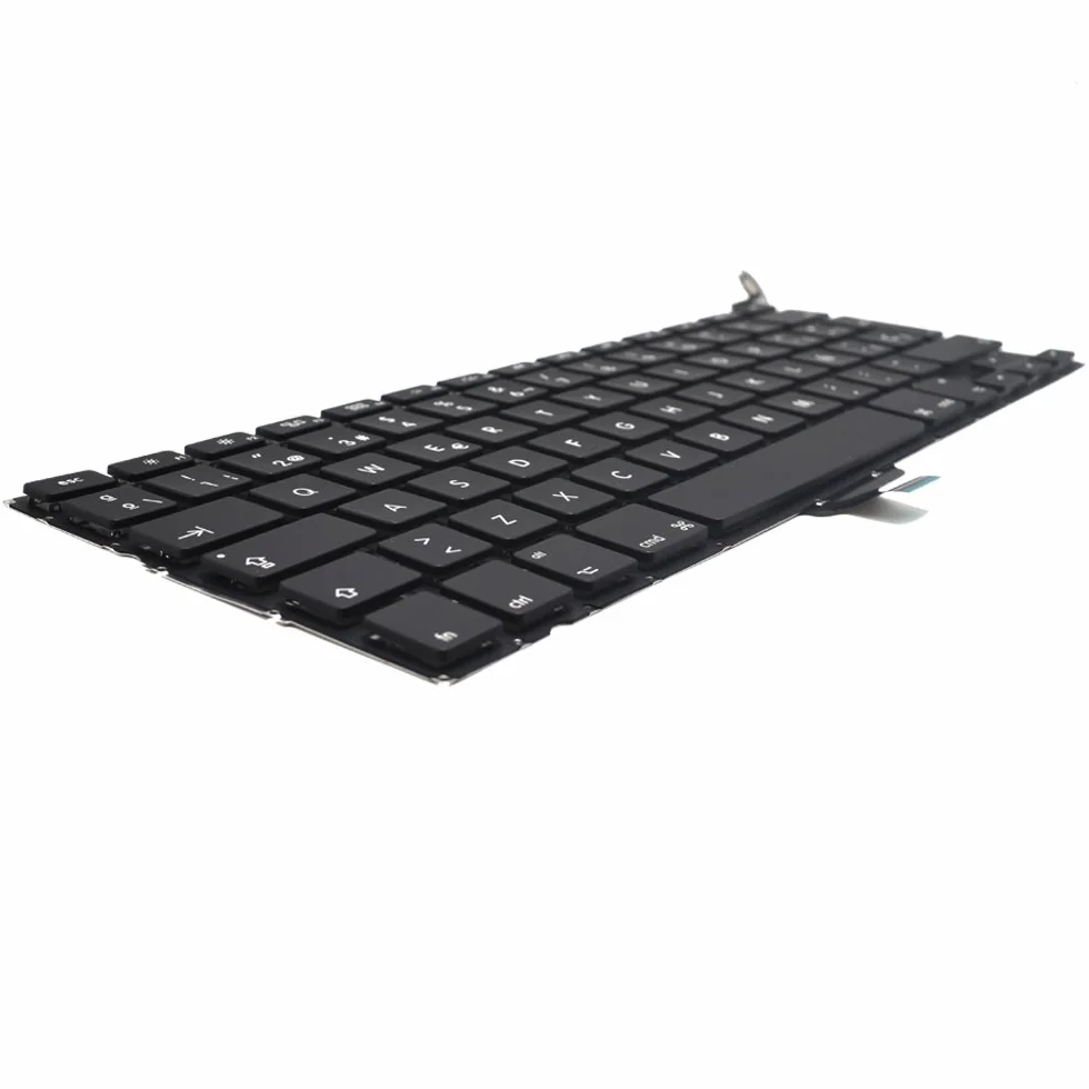 Teclado de repuesto PCE español compatible para MacBook Pro Unibody 13 pulgadas A1278 2008-2015 con destornillador