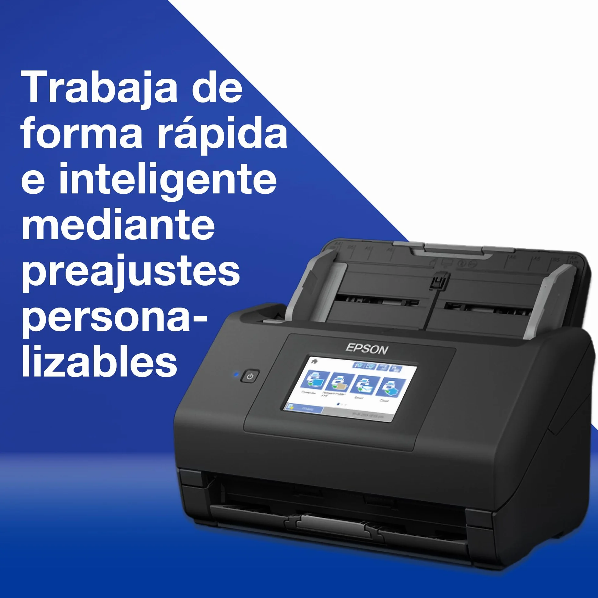 Epson - Workforce ES-580W, escáner de Documentos (sin PC, 35 páginas o 70 fotogramas por Minuto, hasta A4, escaneo a Doble Cara de una Sola Vez, orientación automática)