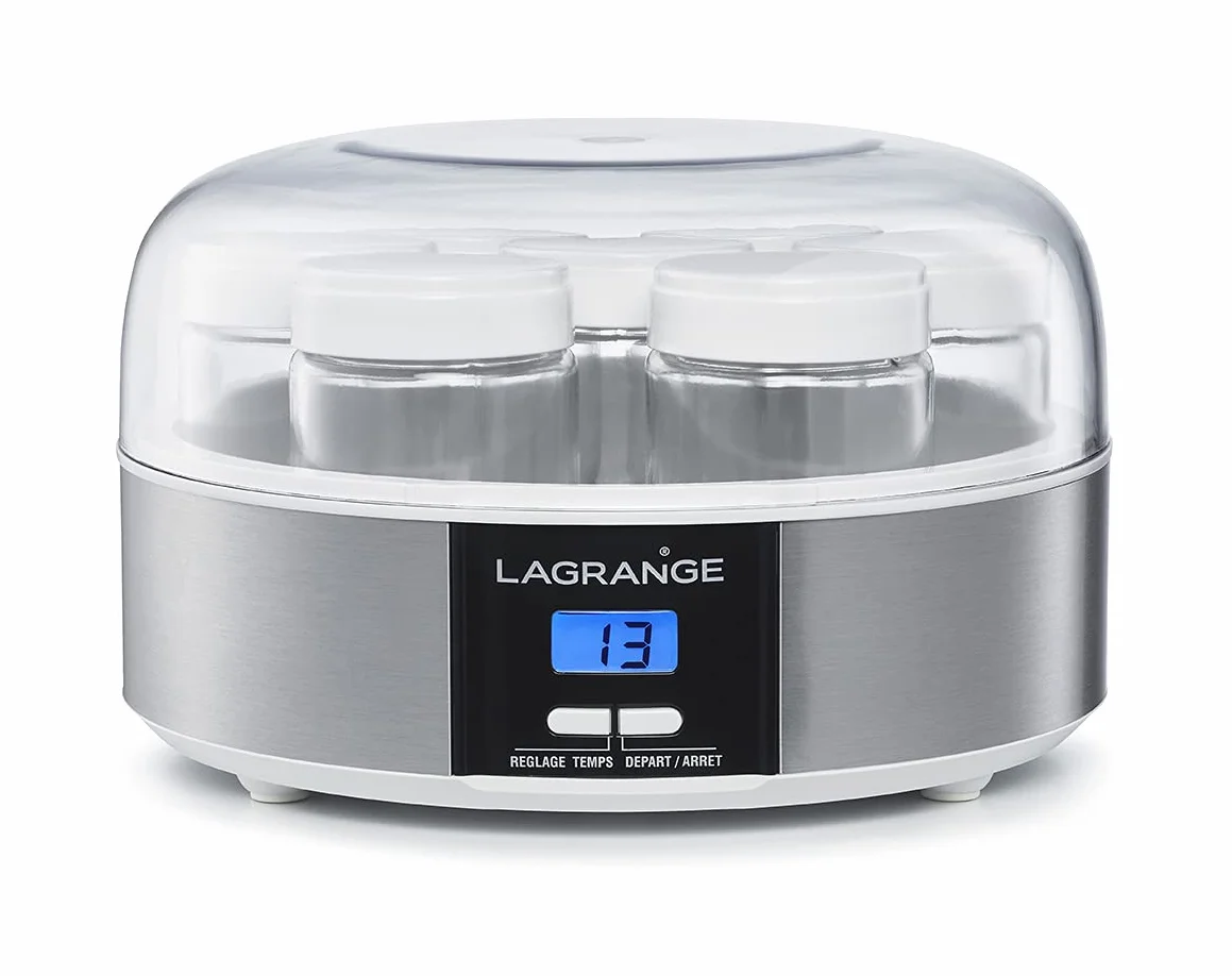Lagrange 439101 Yogurtera 7 envases Fabricante de Yogur marrón