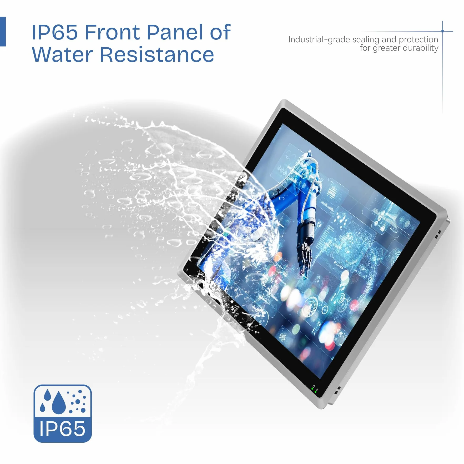 Panel PC Industrial Integrado de 12,1",Todo en uno,Táctil Capacitiva,sin Ventilador,IP65,Windows 11 Pro,Encendido automático,2×LAN,HDMI,6×USB,2×RS485,4×RS232 (i7-10710U,16 GB RAM,512 GB SSD)
