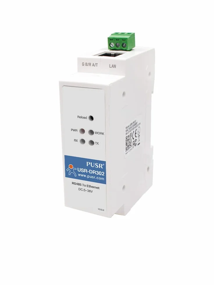 DR302 Modbus Gateway con Modbus RTU a Modbus TCP RS485 a Ethernet convertidor