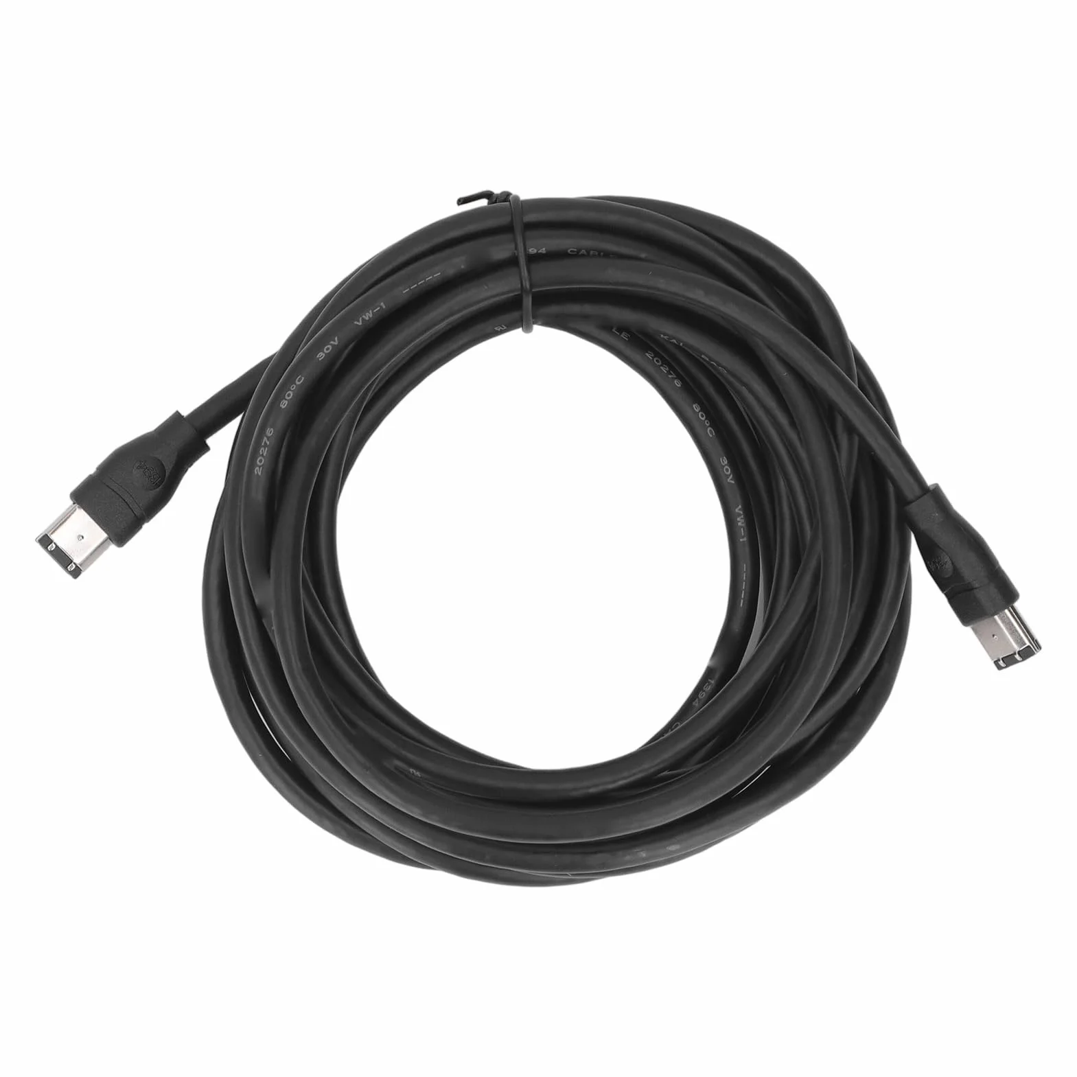 Cuifati Cable Firewire DV, Cable Firewire Premium de Alta Velocidad, 6 Pines Macho a 6 Pines Macho IEEE1394 Cable Firewire para Videocámara Cámara Digital Impresora 14.8 Pies