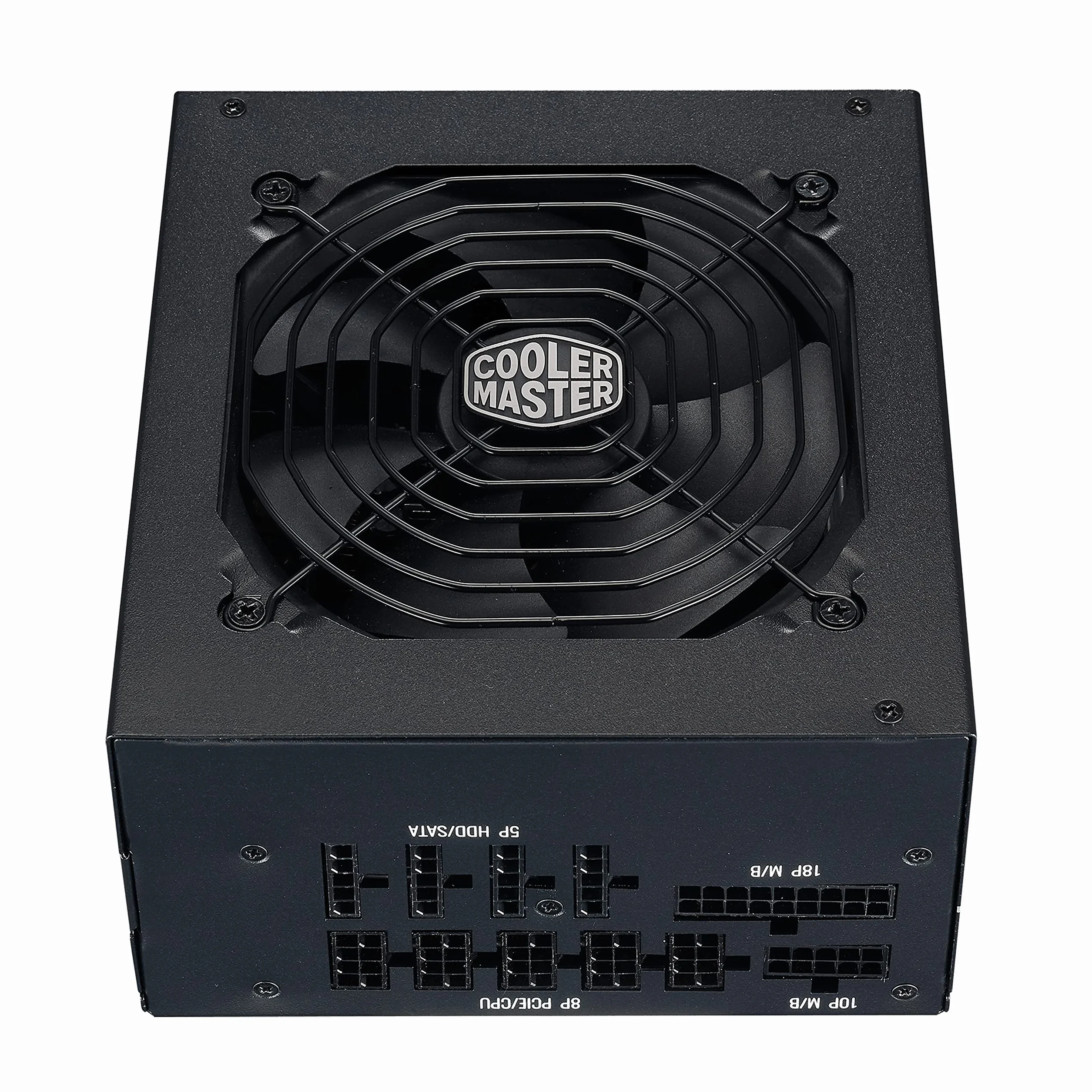 Cooler Master MWE 750 Gold V2 - Fuente de Alimentación 750W Modular (Enchufe EU), 80 PLUS Gold, Cableado Negro Plano, Ventilador HDB 120 mm, Umbral de Alta Temperatura - 5 Años de Garantía