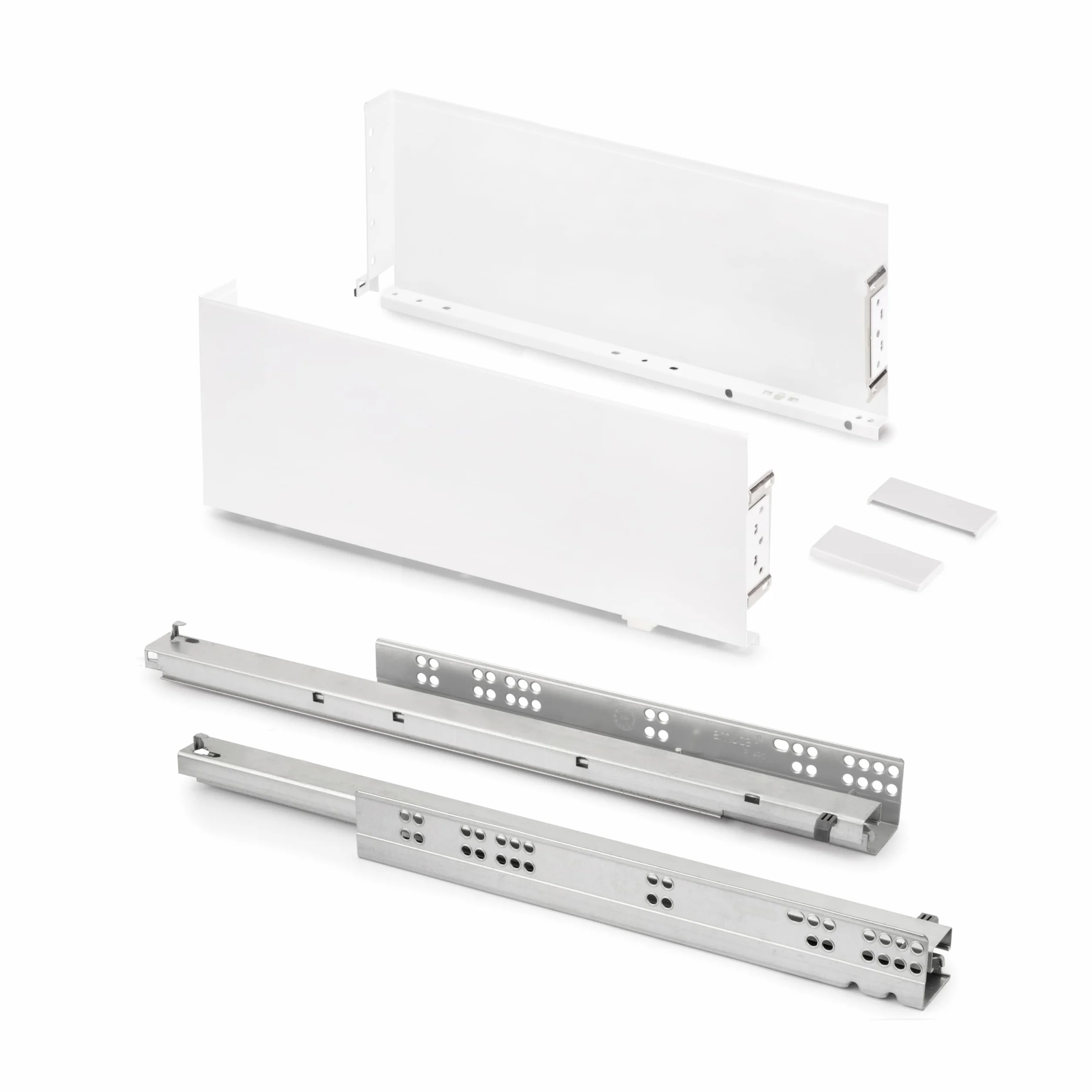 Emuca Simplex 25kg 159mm 490mm Acero blanco