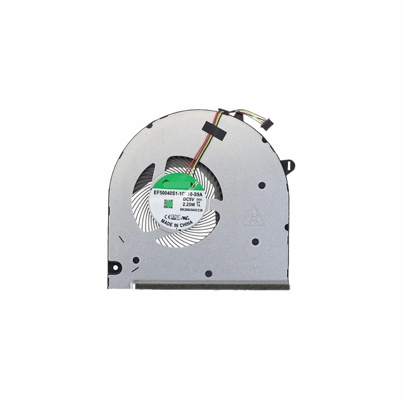 Ventilador De Refrigeración For CPU De Portátil EF50040S1-1C010-S9A DC5V 2.25W 4PIN SPS-L52034-001 DC28000N6S0SUO30A07T0000545