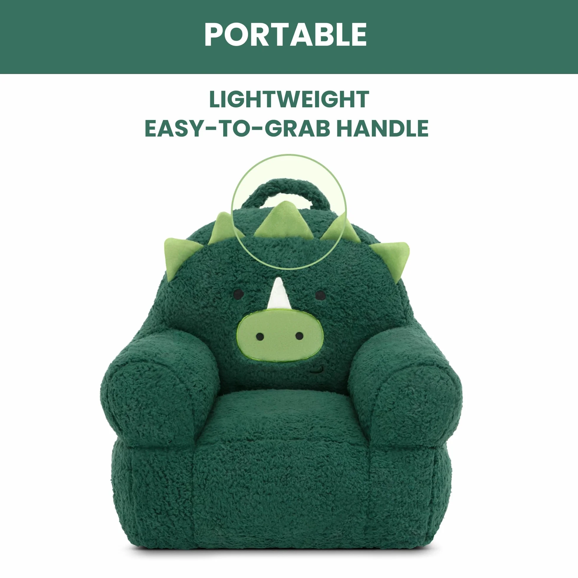 Delta Children Silla Infantil Cozee Buddy Dinosaurio