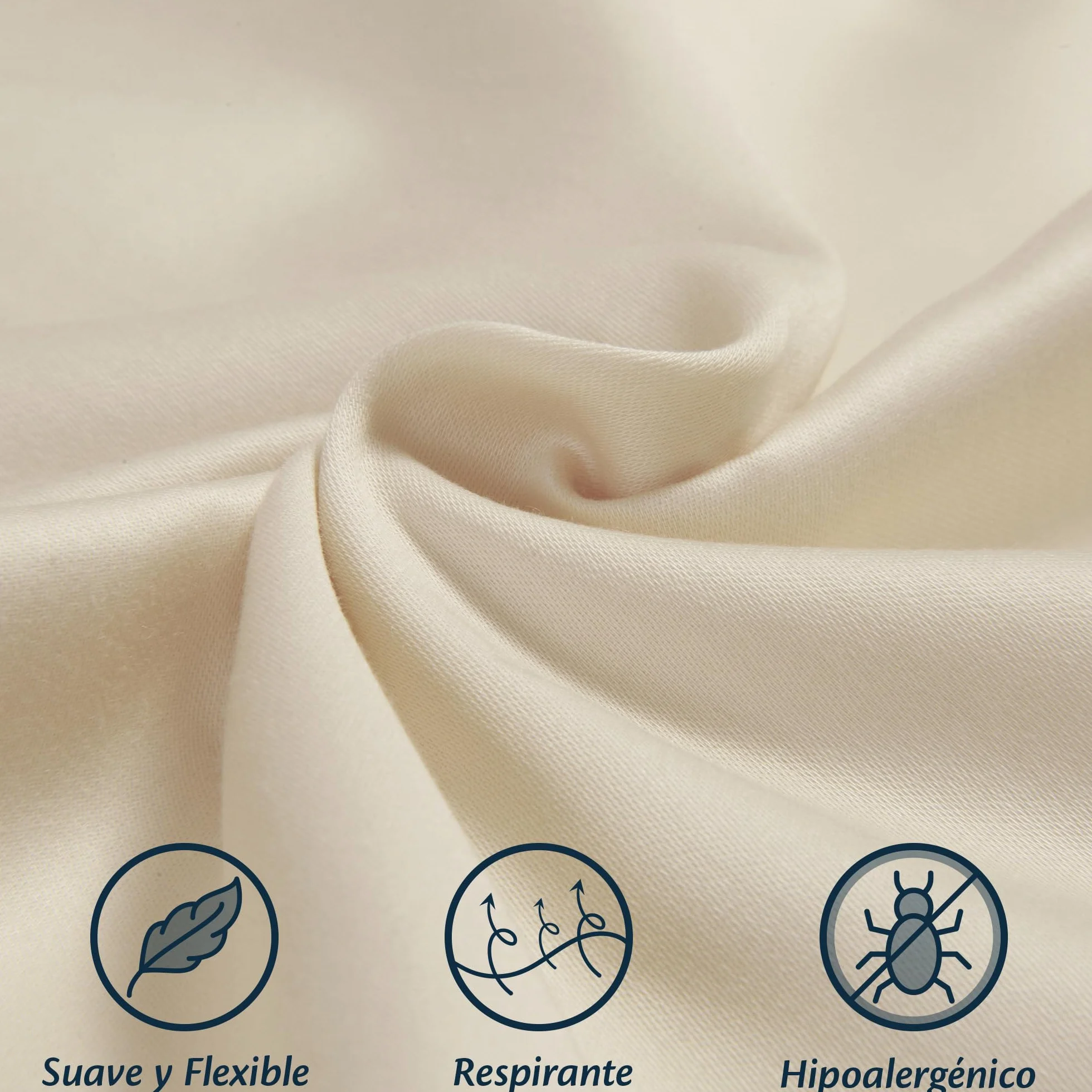 Flowen Fundas de Cojín 45x45 Microfibra Juego de 2 Funda de Almohada Sofá Cremallera Invisible Lavable Hipoalergénico