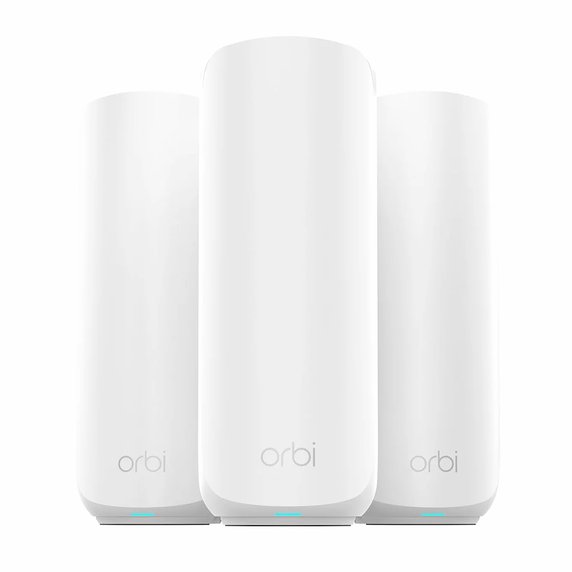 NETGEAR Orbi 370 | Sistema Mesh WiFi 7 | RBE373 | Router WiFi 7 y 2 satélites | hasta 3,6 Gbits/s | Alcance 360 m² | Soporta 70 Dispositivos | Puerto Internet 2.5GB | Dualbanda BE3600 | Blanco