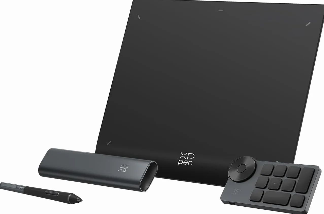 XP-Pen Deco Pro LW (Gen 2) Tablet Gráfica, Tableta Gráfica, Dibujo sin Pantalla Bluetooth 5.0, Lápiz de 16 K Niveles de Presión, Compatible con Windows Chrome OS macOS 10.10 Android 10.0 Linux