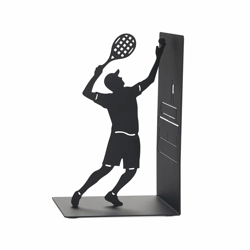 Balvi Sujetalibros Match Ball Negro Soporte para Estantería