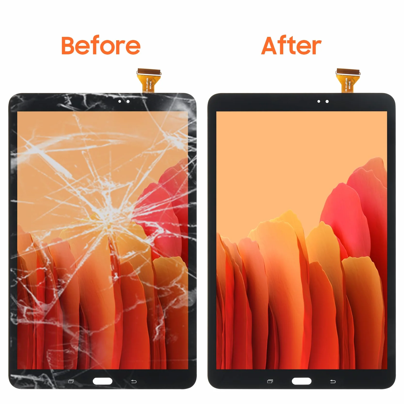 Pantalla LCD para Samsung Galaxy Tab A 10.1 2016, pantalla LCD para Samsung Tab A SM-T580 T585 T587 de 10,1 pulgadas, repuesto de pantalla digitalizador, placa de cristal, montaje completo con