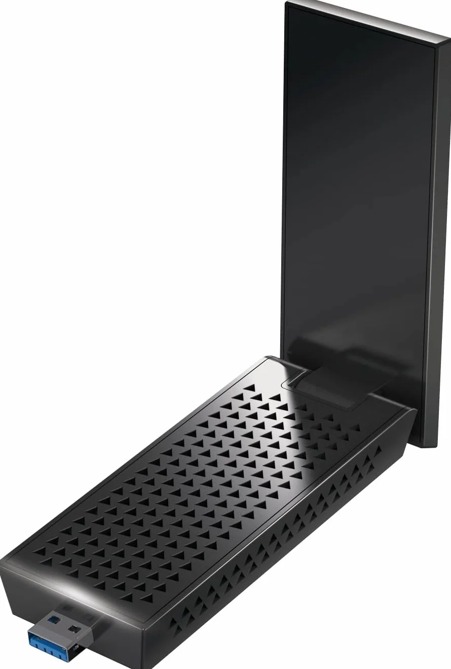 Netgear Nighthawk A7000-100PES - Adaptador de Red USB (con Base magnética incluida, Velocidad WiFi AC1900 para Mejorar la transmisión Steaming y Gaming, USB 3.0, Dual Band)