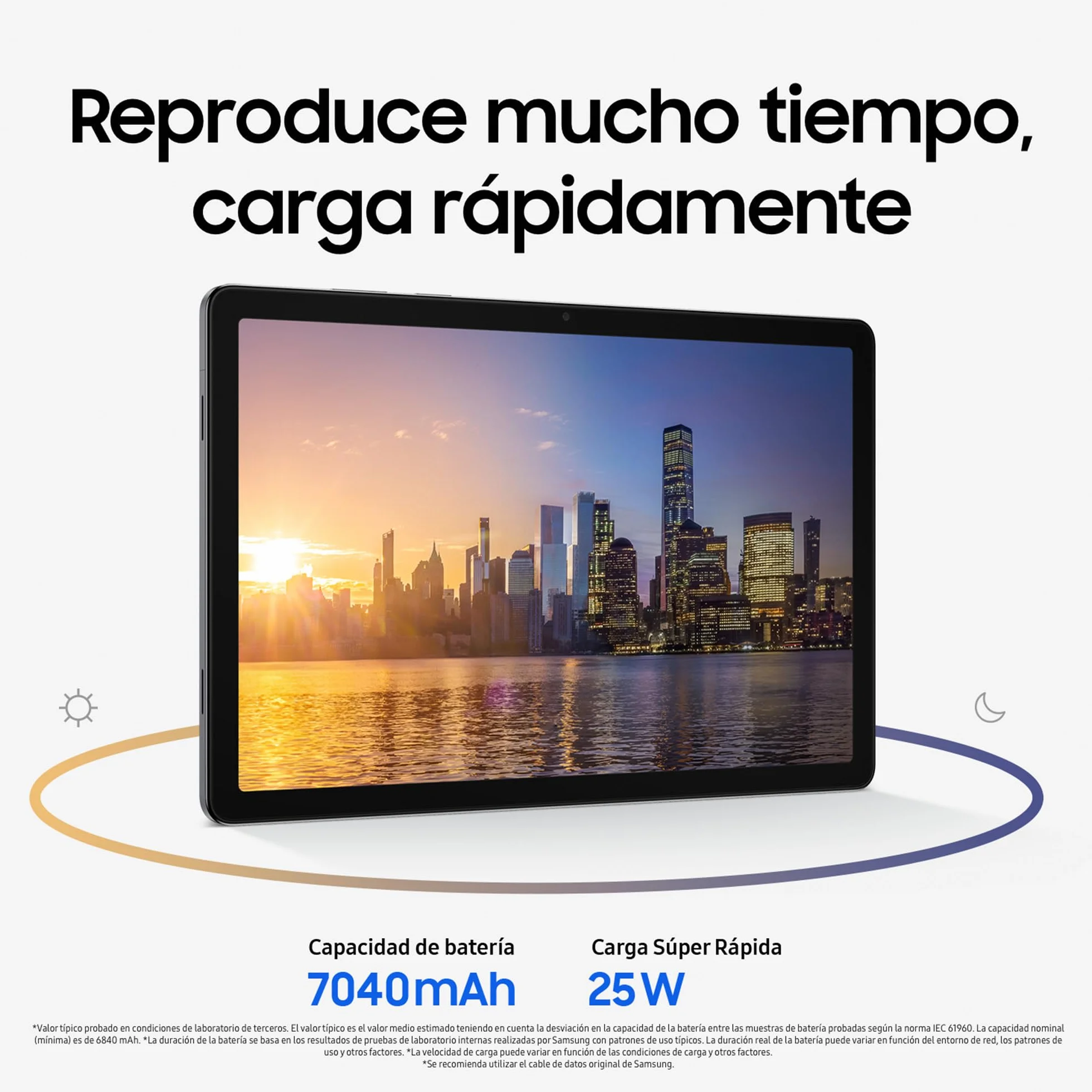 Samsung Galaxy Tab A11+ 128GB Tableta con IA Pantalla 11" 90Hz 6GB Altavoces Cuádruples Dolby Gris Versión Española
