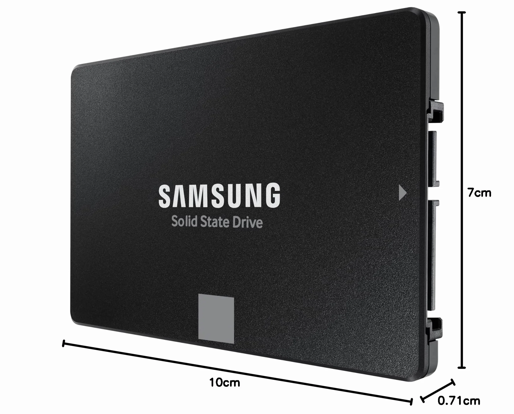 Samsung SSD 870 EVO, 1 TB, Form Factor 2.5&rdquo, Intelligent Turbo Write, Magician 6 Software, Black (Internal SSD)