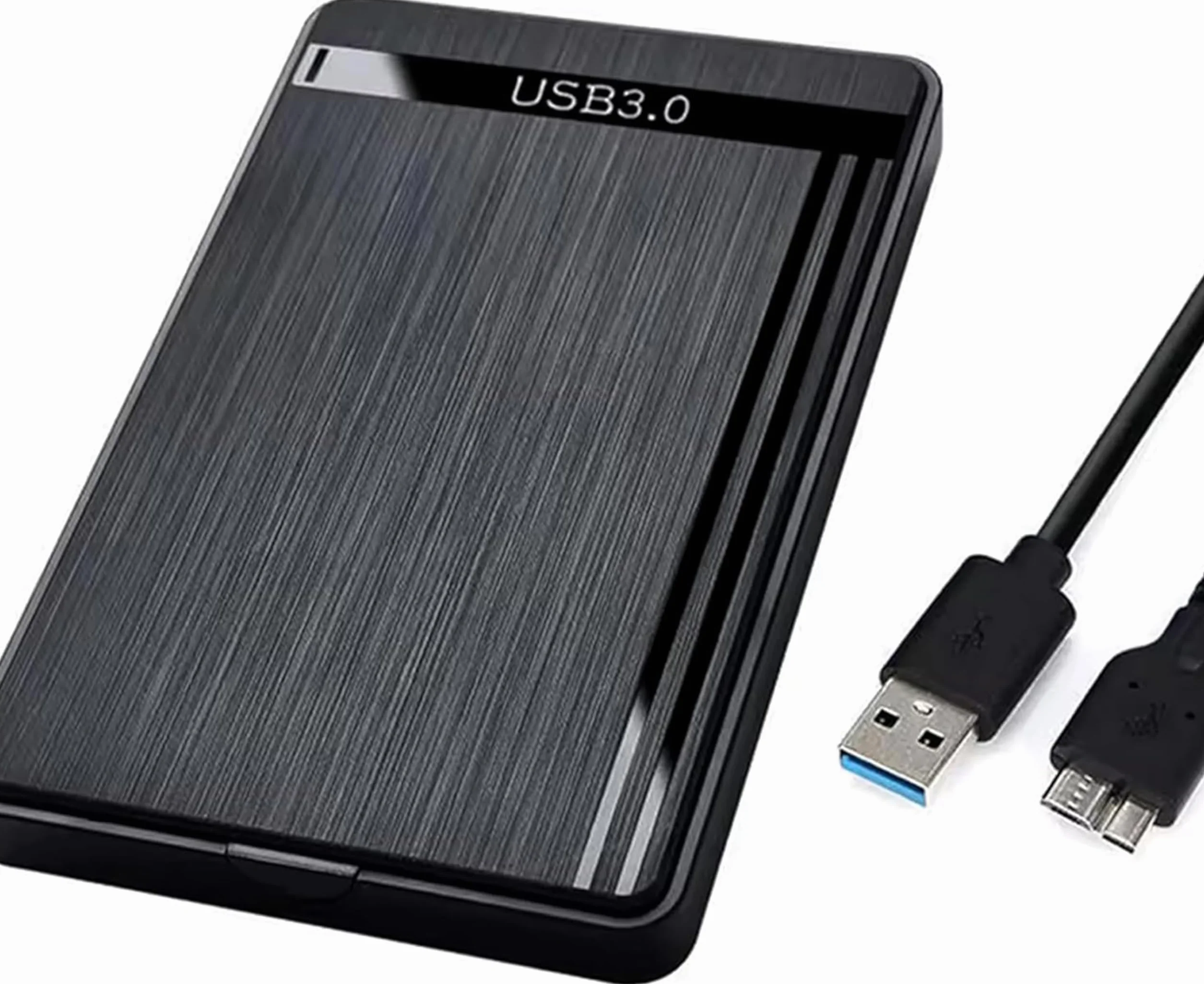 Disco Duro Externo SSD 120GB 520Mb/s USB 3.0 Alta Velocidad 120GB 2.5" SATA Compatible con Todos los Sistemas Operativos y Consolas de Videojuegos y TV + Carcasa y Cable USB 3.0 51SSD120_