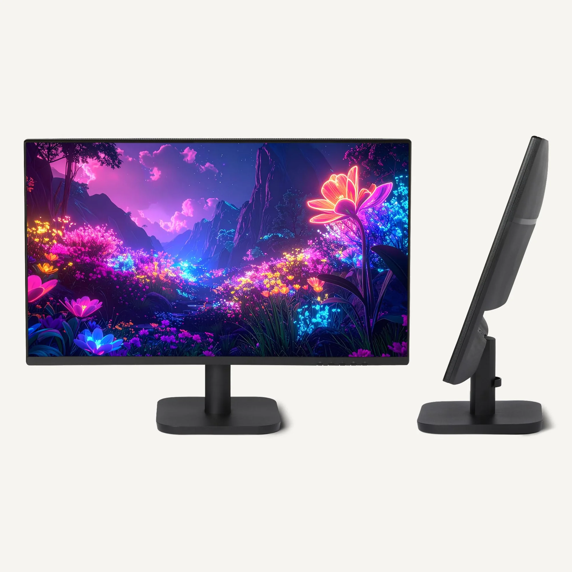 Amazon Basics Monitor de Ordenador de 68,6 cm, 120 Hz, FHD 1080P, Compatible con HDMI, DP, VGA, VESA, para Oficina y hogar, Negro