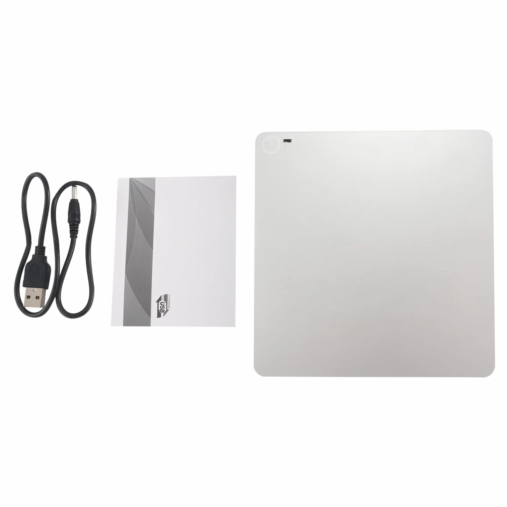 Unidad Externa de DVD BLU Ray 3D, USB 3.0 y Tipo C Reproductor de Unidad de CD BLU Ray DVD Grabadora de CD con Ranura Ultradelgada