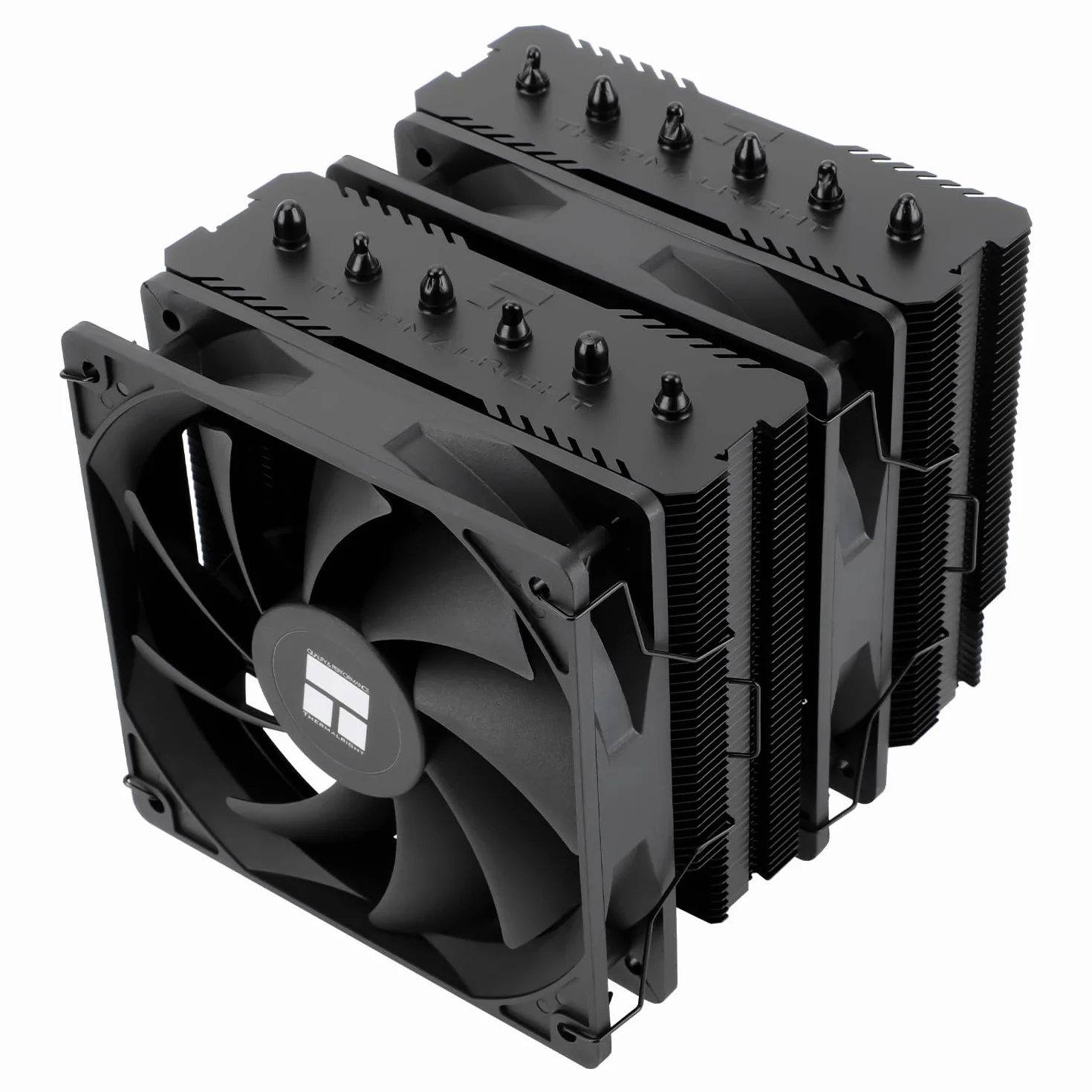 TR Peerless Assassin 120 SE Negro, 6 tubos de calor, refrigeración PWM TL-C12C de 155 mm (2 unidades), compatible con AMD AM4/AM5 e Intel LGA 1851/1700/1150/1151/1200(PA120SE NEGRO)